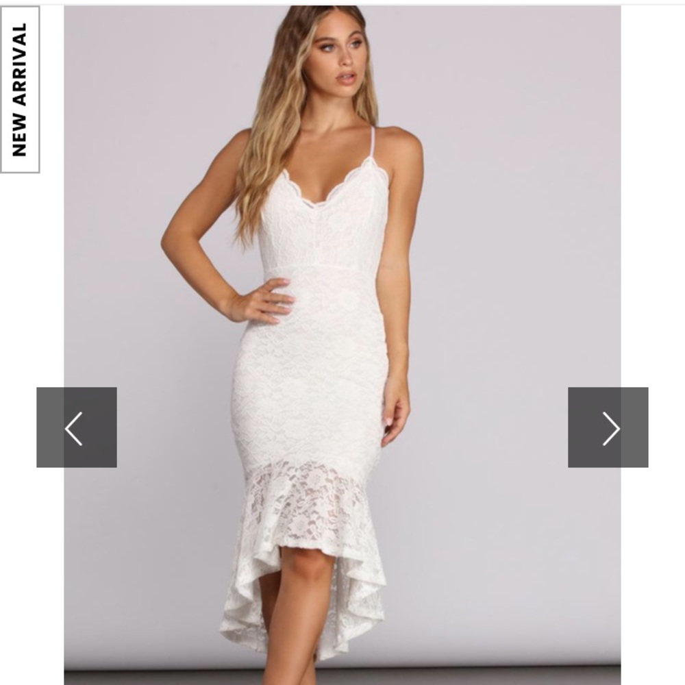 White lace dress (Windsor brand)